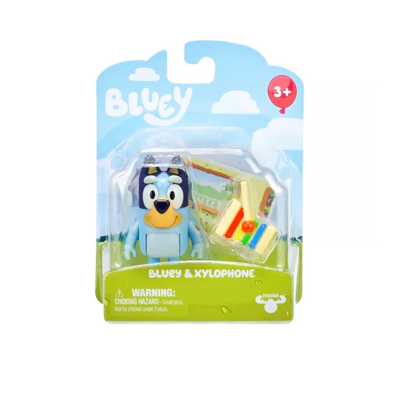 bluey Other - NEW Bluey Story Starter Figurine - BLUEY & XYLOPHONE New in Box